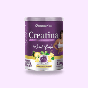 Creatina Carol Borba | Abacaxi com hortelã <br> Linha Sanavita